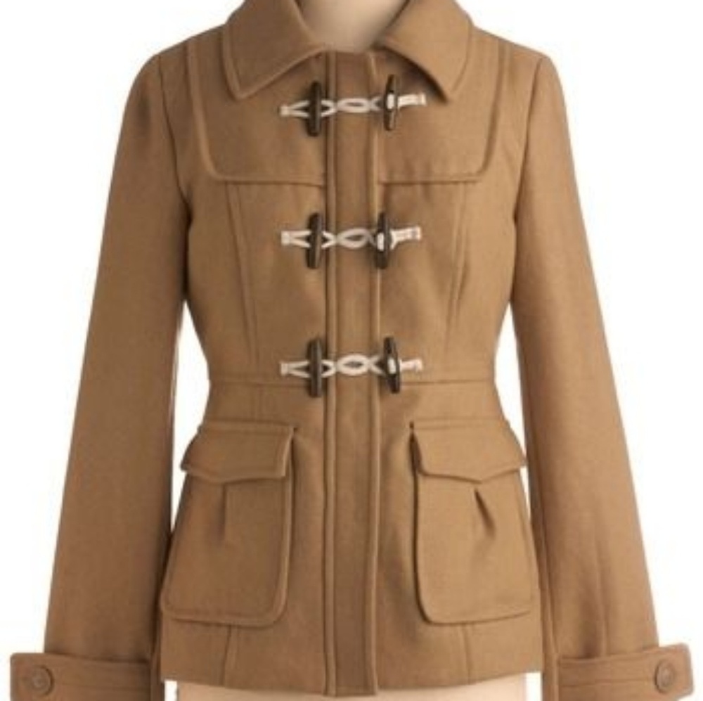 Wool Toggle Coat